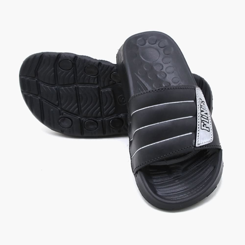 Boys Slider - Silver, Boys Slippers, Chase Value, Chase Value