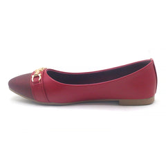 Women's Pumps - Maroon