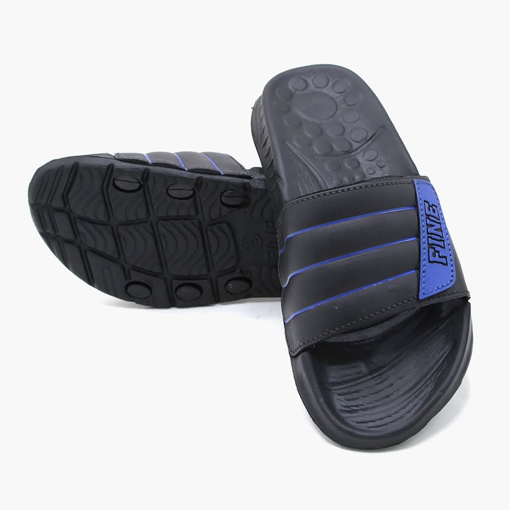 Men's Slider - Blue, Men's Slippers, Chase Value, Chase Value