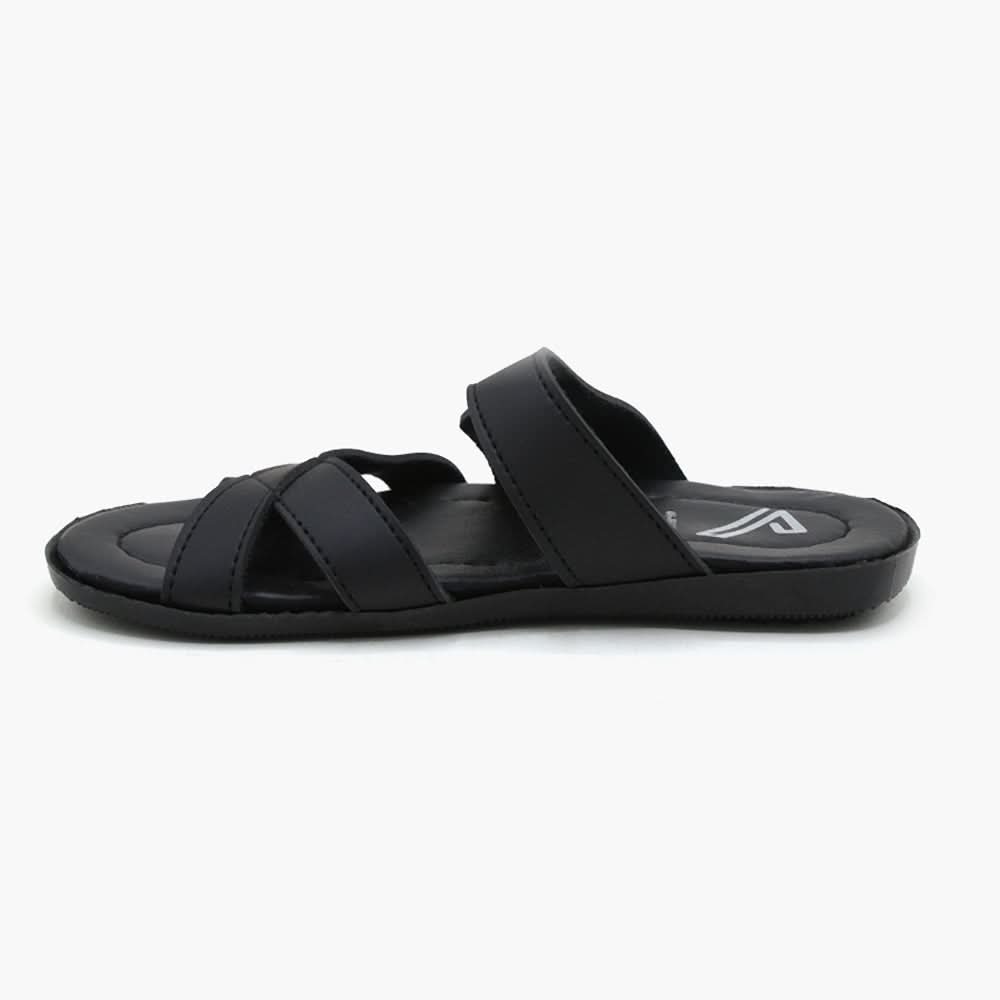 Boys Slipper - Black, Boys Slippers, Chase Value, Chase Value
