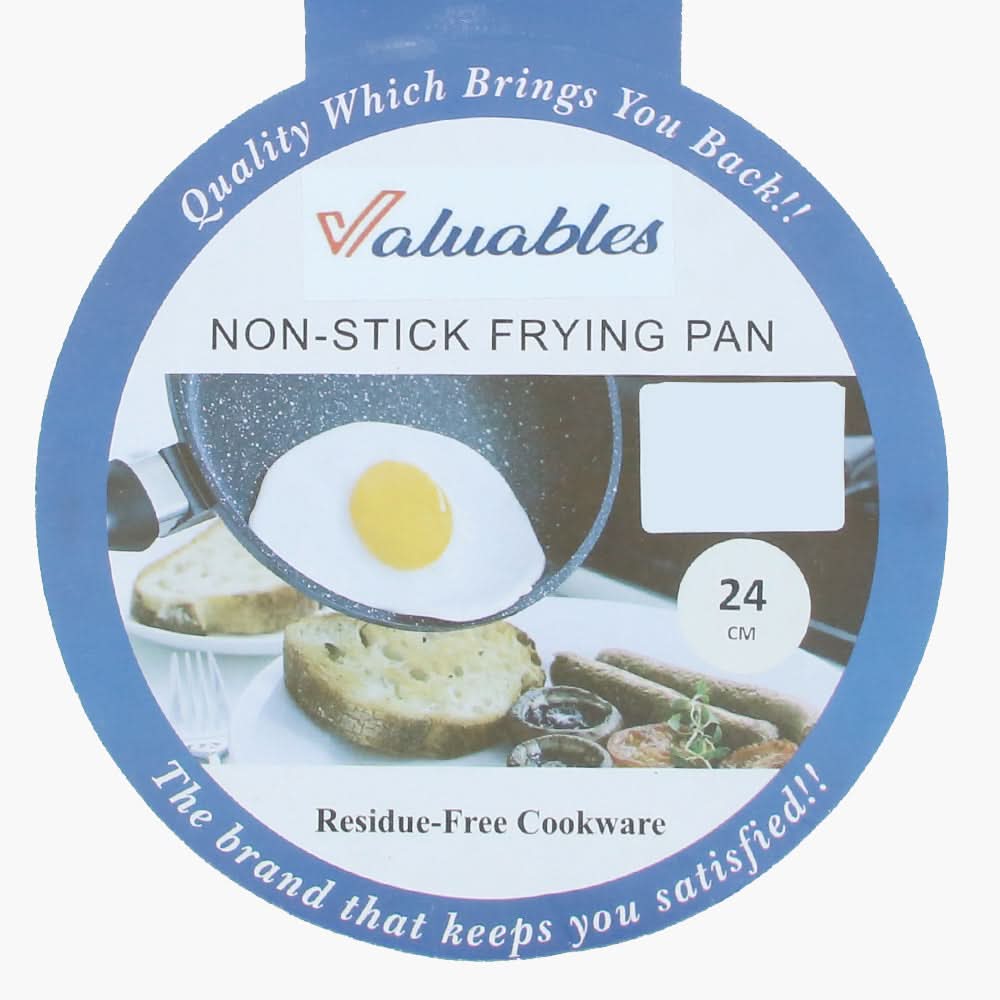 Valuables Non Stick Fry Pan - 24cm, Cookware & Pans, Chase Value, Chase Value