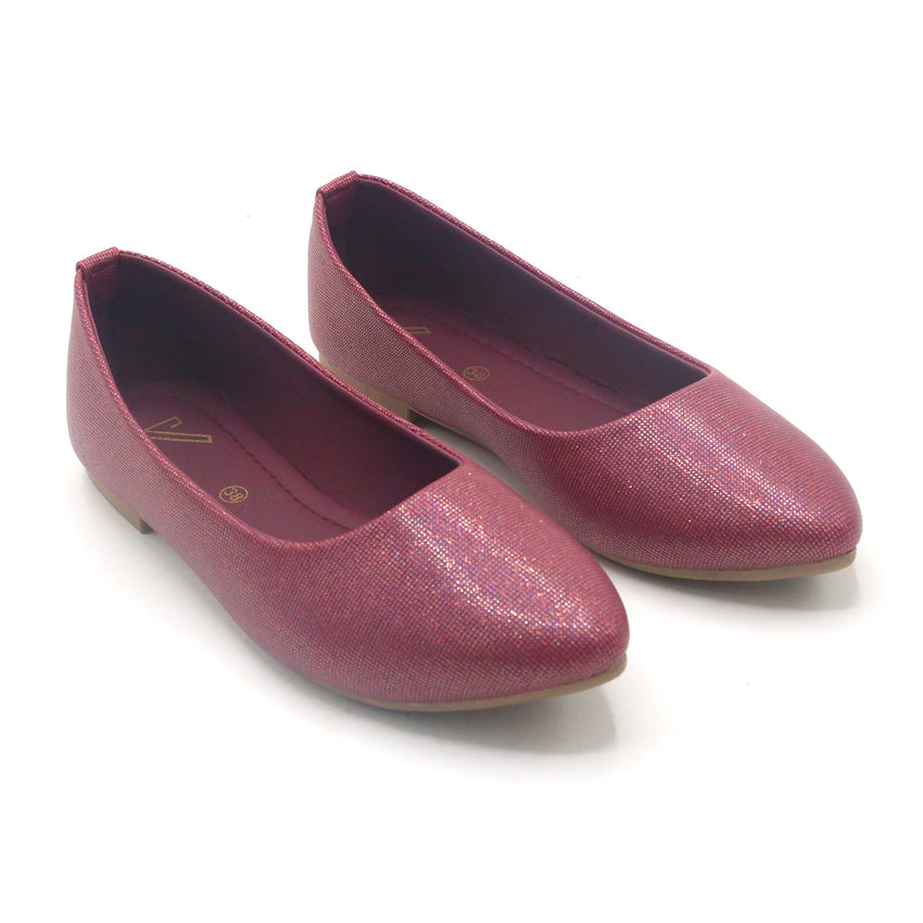 Women's Pumps - Maroon