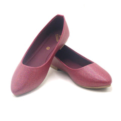 Women's Pumps - Maroon