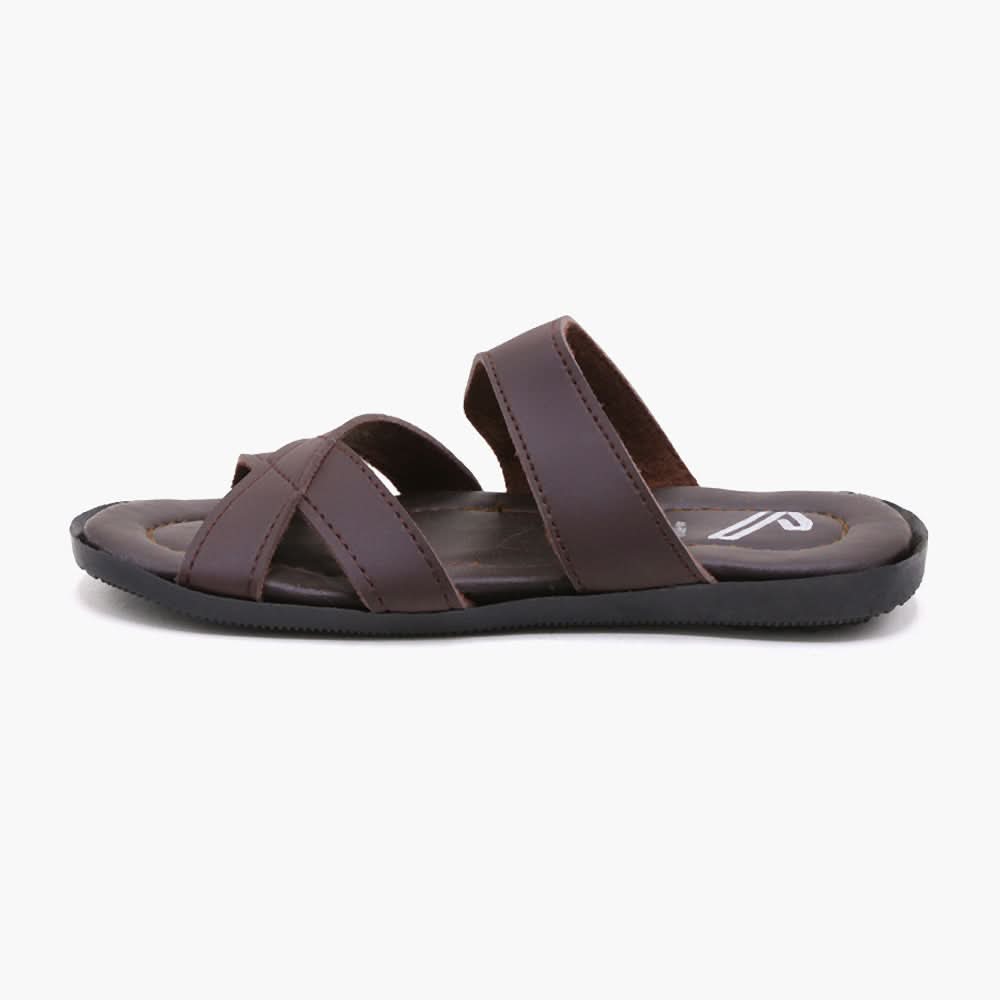 Boys Slipper - Brown, Boys Slippers, Chase Value, Chase Value