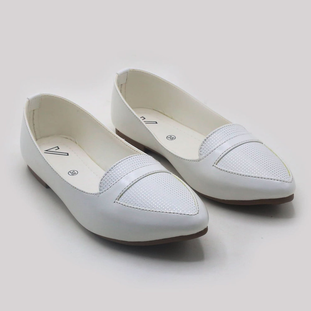 Women's Pumps - White, Women Pumps, Chase Value, Chase Value