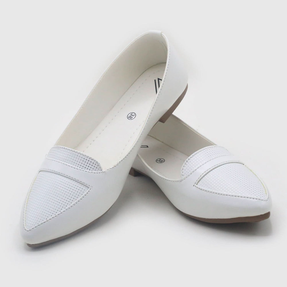 Women's Pumps - White, Women Pumps, Chase Value, Chase Value