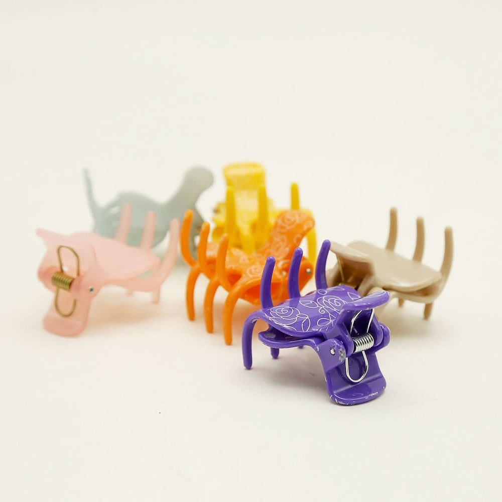 Hair Catcher 6 Pcs - Multi Color, Women Hair & Head Jewellery, Chase Value, Chase Value