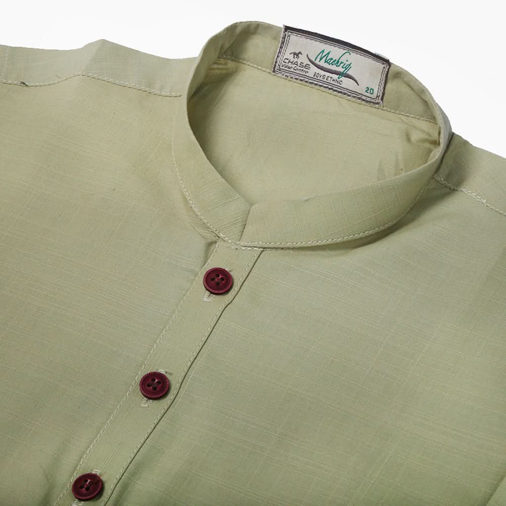 Boys Mashriq Shalwar Suit - Green, Boys Shalwar Kameez, Chase Value, Chase Value