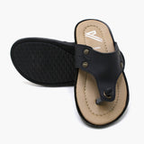 Boys Slipper - Black, Boys Slippers, Chase Value, Chase Value