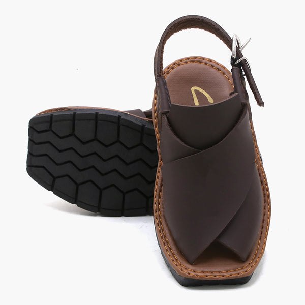 Boys Peshawri Sandal - Brown