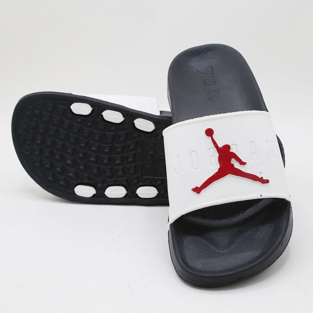 Men's Slider Jordan - White, Men's Slippers, Chase Value, Chase Value