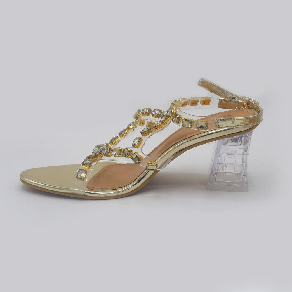 Eminent Women's Heel Sandal - Golden, Women Heels, Eminent, Chase Value