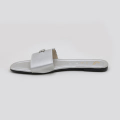 Women's Slipper - Silver