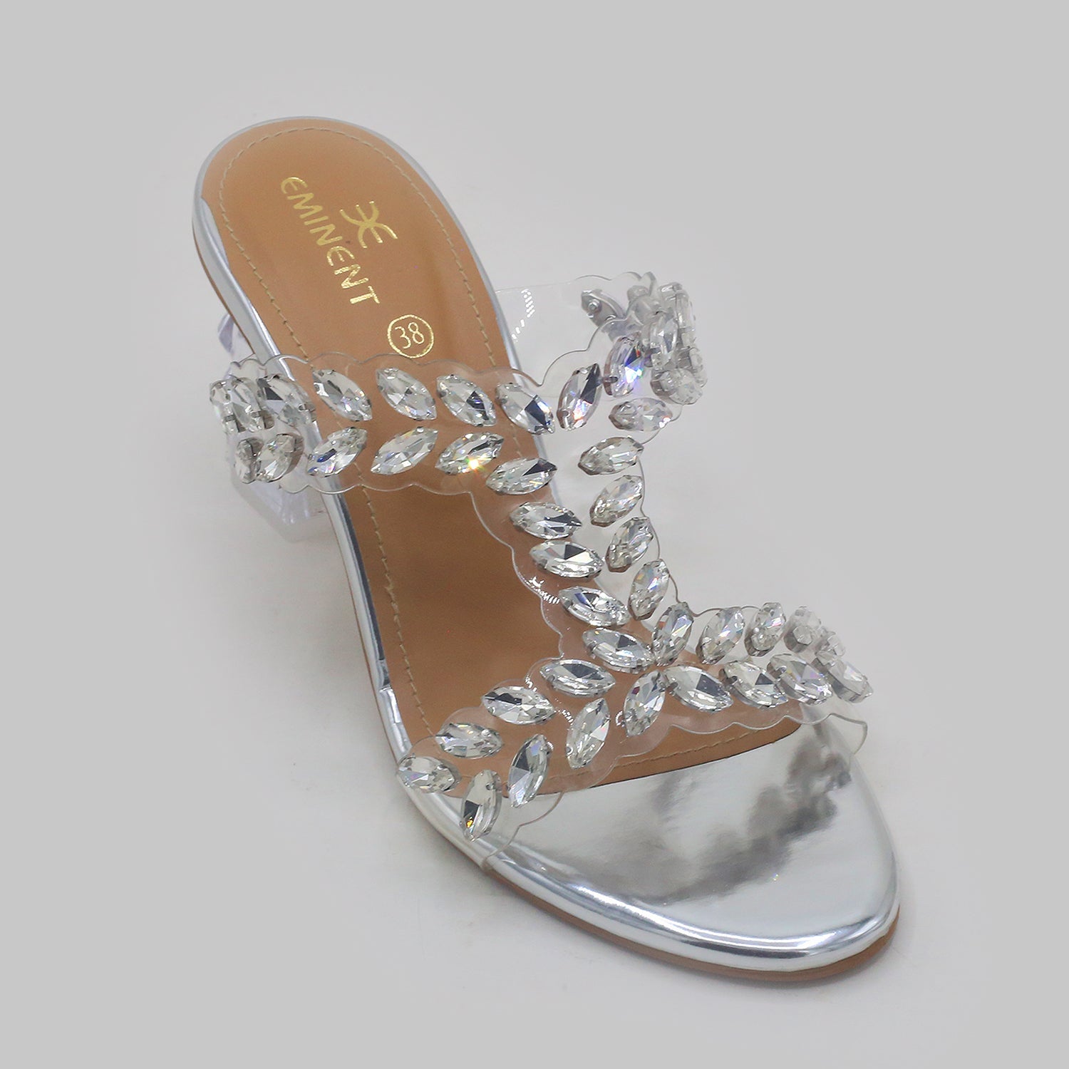 Eminent Women's Heel - Silver, Women Heels, Eminent, Chase Value