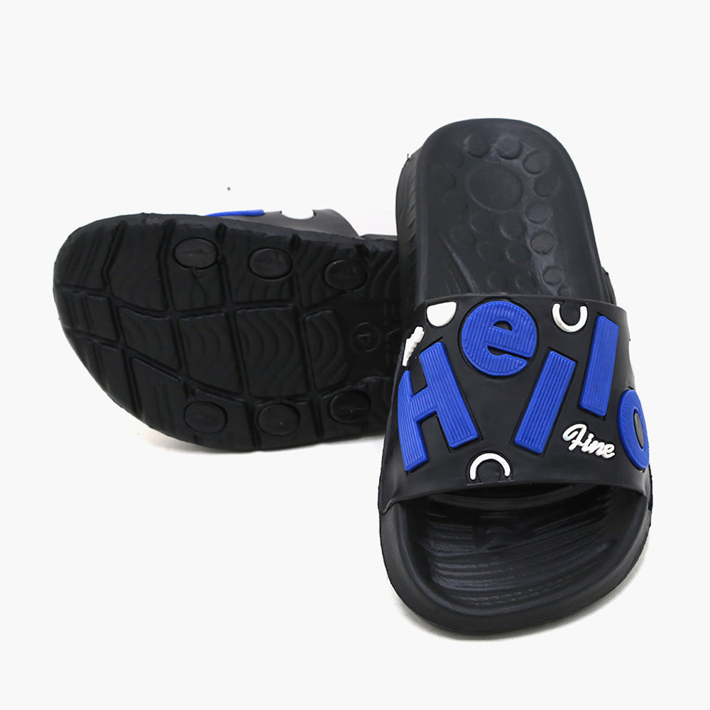 Boys Slider - Blue, Boys Slippers, Chase Value, Chase Value