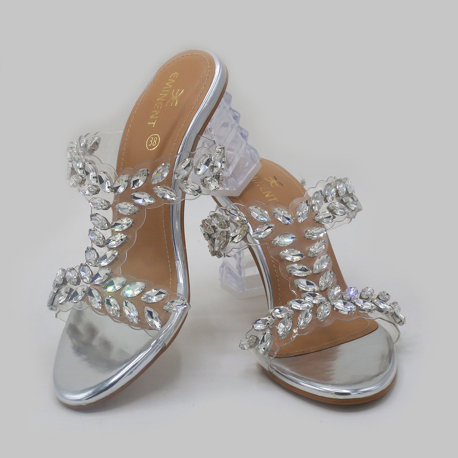 Eminent Women's Heel - Silver, Women Heels, Eminent, Chase Value