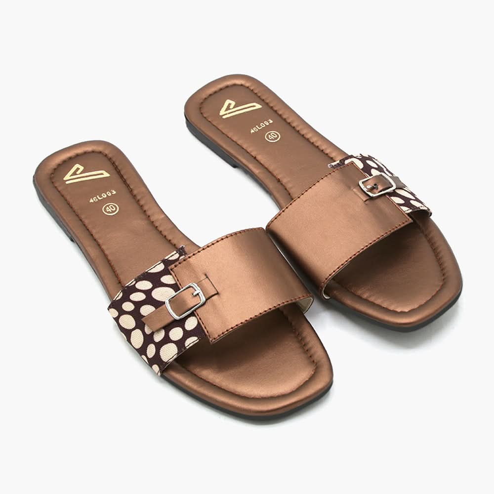 Women's Slipper - Copper, Women Slippers, Chase Value, Chase Value