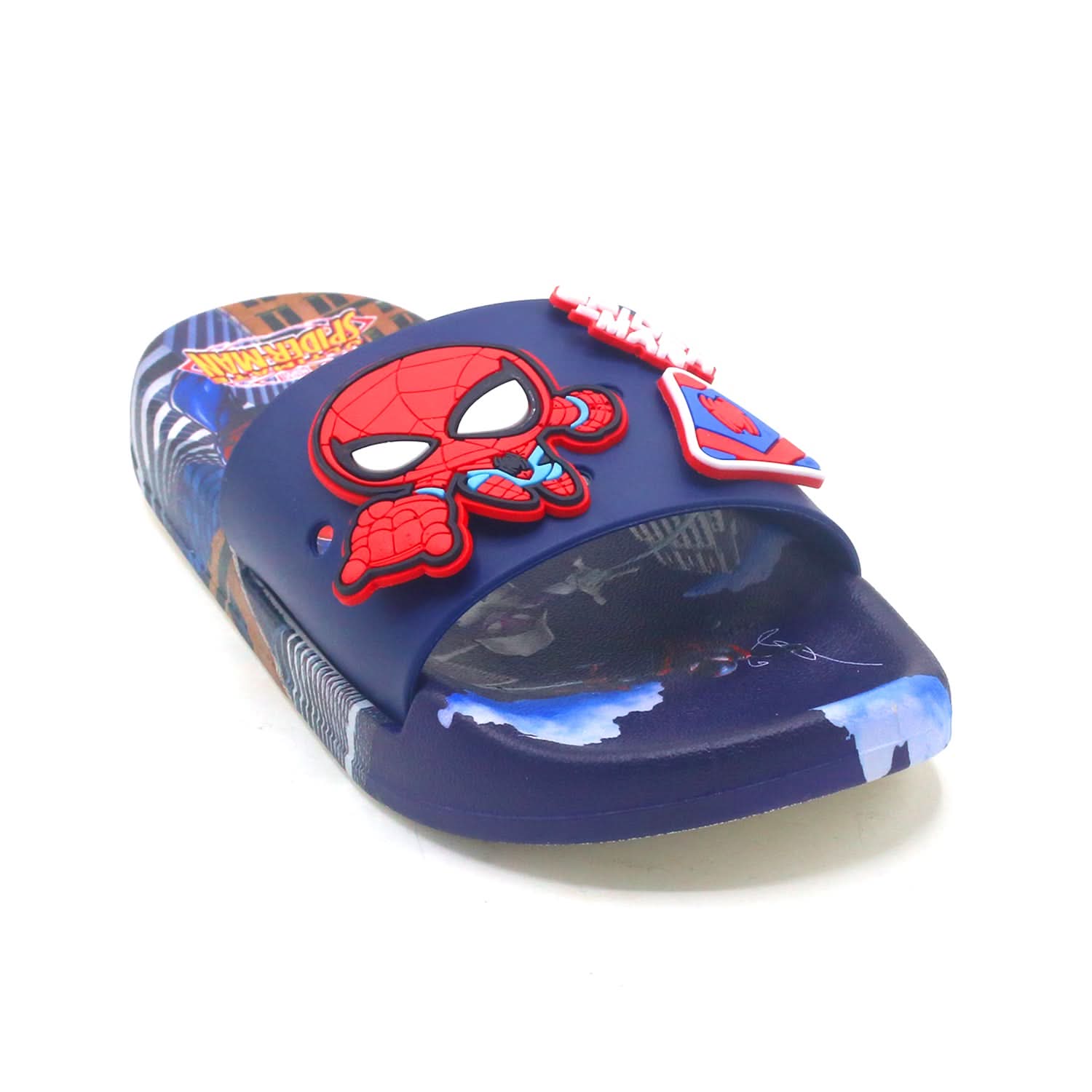 Boys Slider - Navy Blue, Boys Slippers, Chase Value, Chase Value