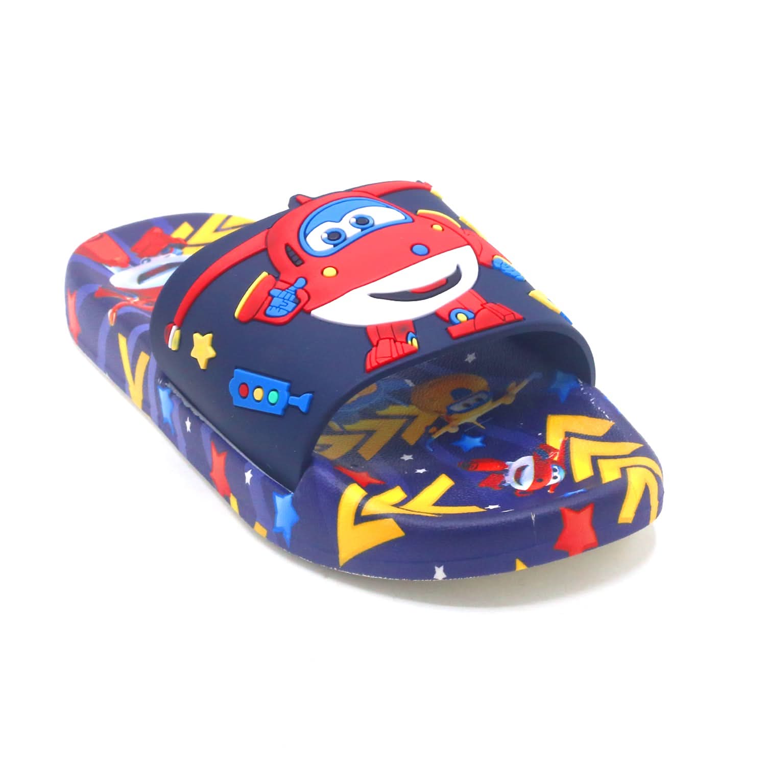 Boys Slider - Navy Blue, Boys Slippers, Chase Value, Chase Value