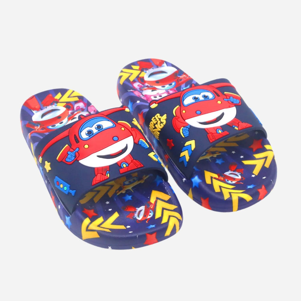 Boys Slider - Navy Blue, Boys Slippers, Chase Value, Chase Value