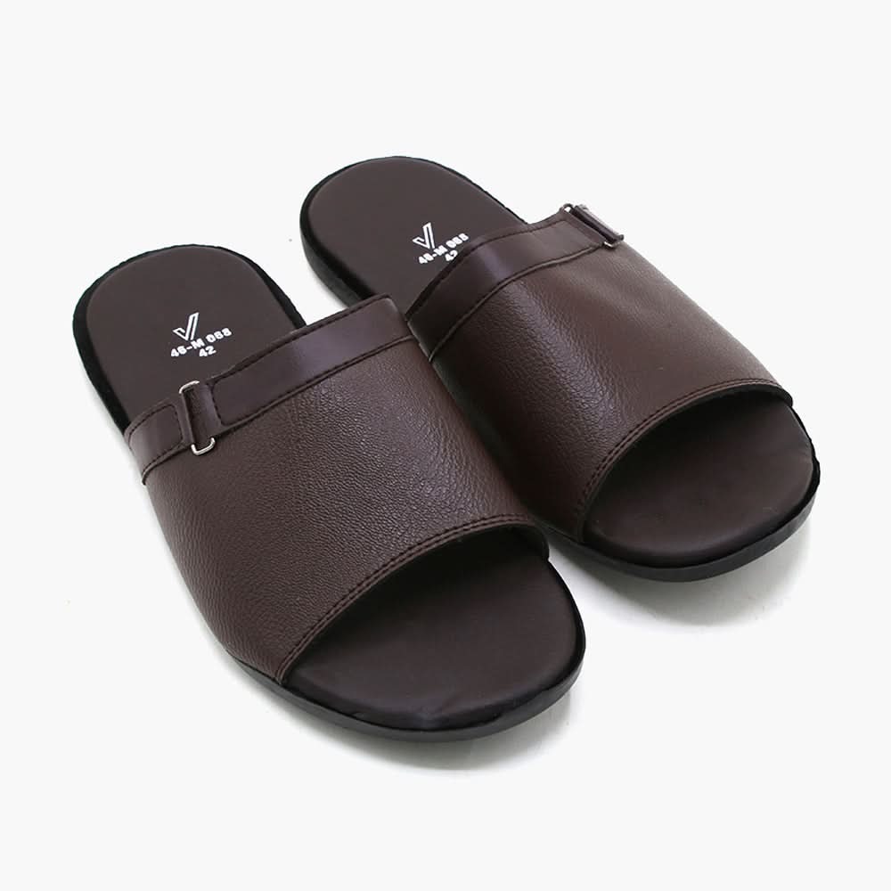 Men's Slipper - Brown, Men's Slippers, Chase Value, Chase Value