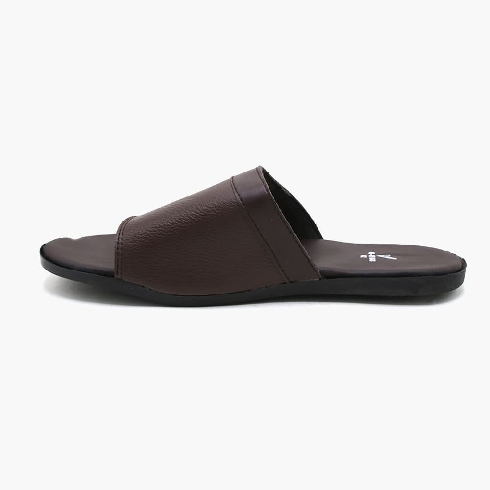 Men's Slipper - Brown, Men's Slippers, Chase Value, Chase Value