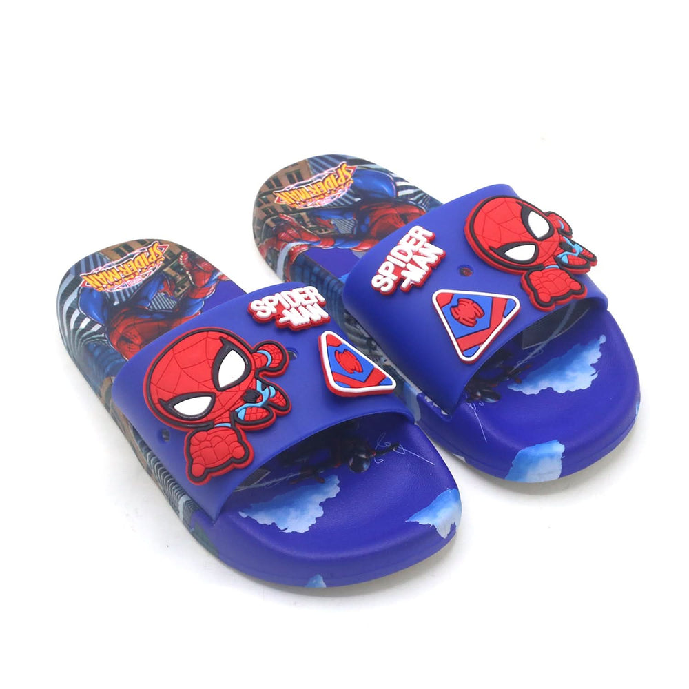 Boys Slider - Blue, Boys Slippers, Chase Value, Chase Value