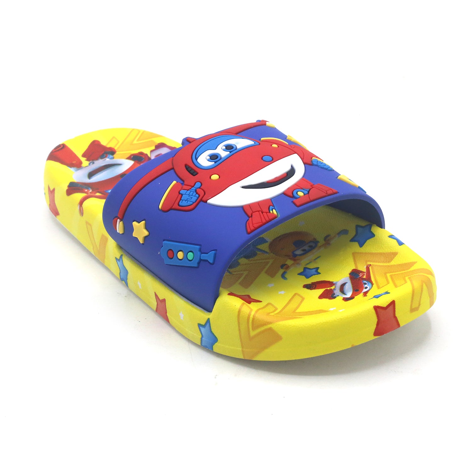 Boys Slider - Yellow, Boys Slippers, Chase Value, Chase Value