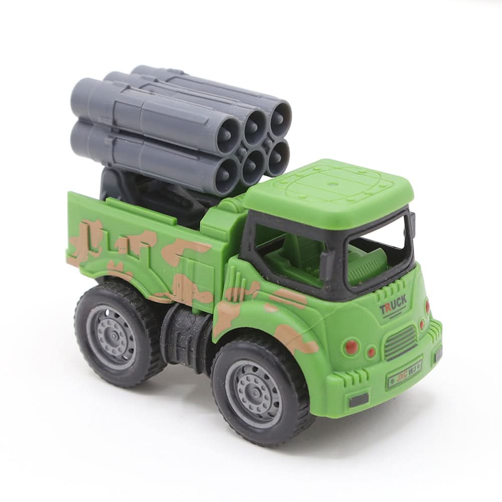 Non Remote Control Construction Truck - Green, Non-Remote Control, Chase Value, Chase Value