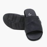 Men's Slipper - Black, Men's Slippers, Chase Value, Chase Value