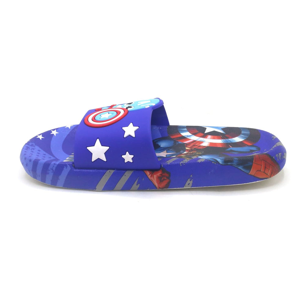Boys Slider - Blue, Boys Slippers, Chase Value, Chase Value