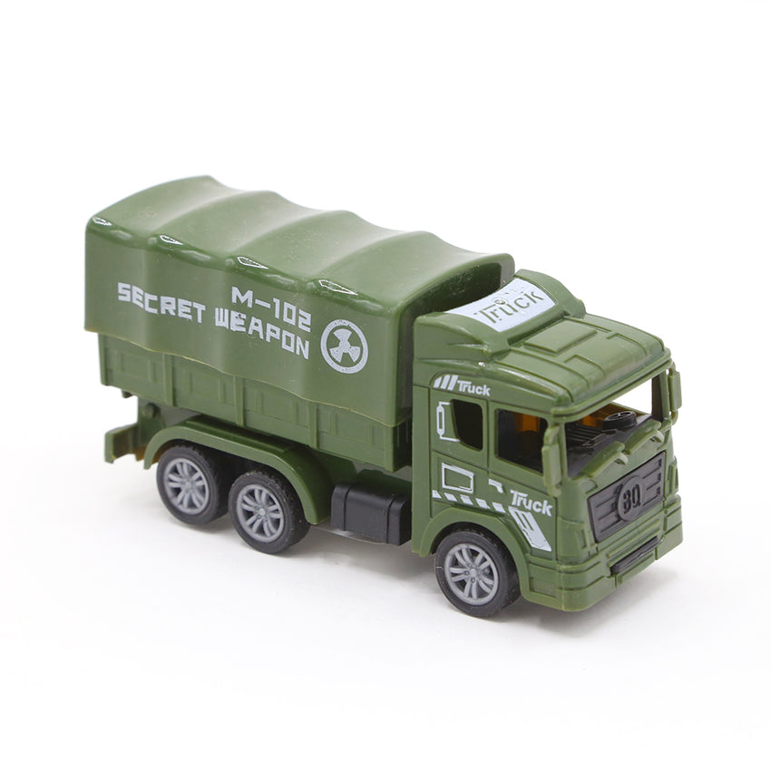 Non Remote Control Army Truck - Green