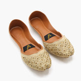 Women's Khussa - Golden, Women Khussa, Chase Value, Chase Value