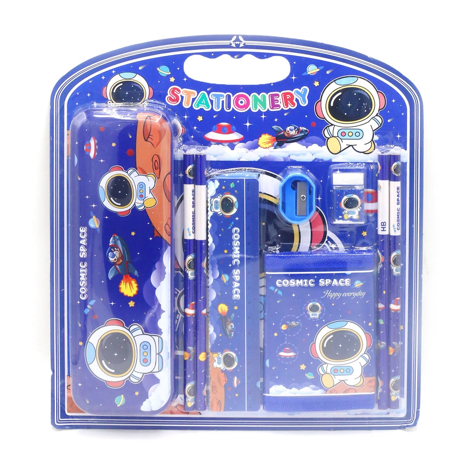 Stationery Set - Navy Blue, Pencil Boxes & Stationery Sets, Chase Value, Chase Value