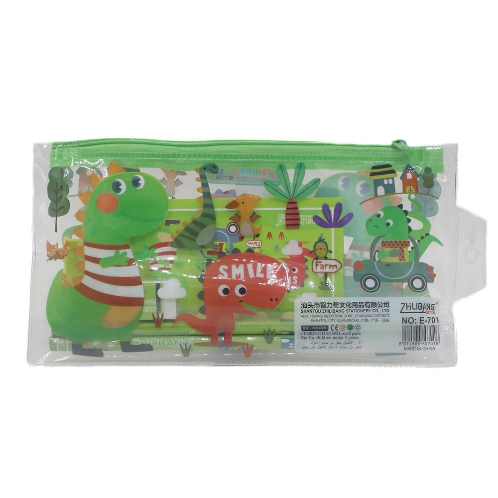 Stationery Set - Green, Pencil Boxes & Stationery Sets, Chase Value, Chase Value