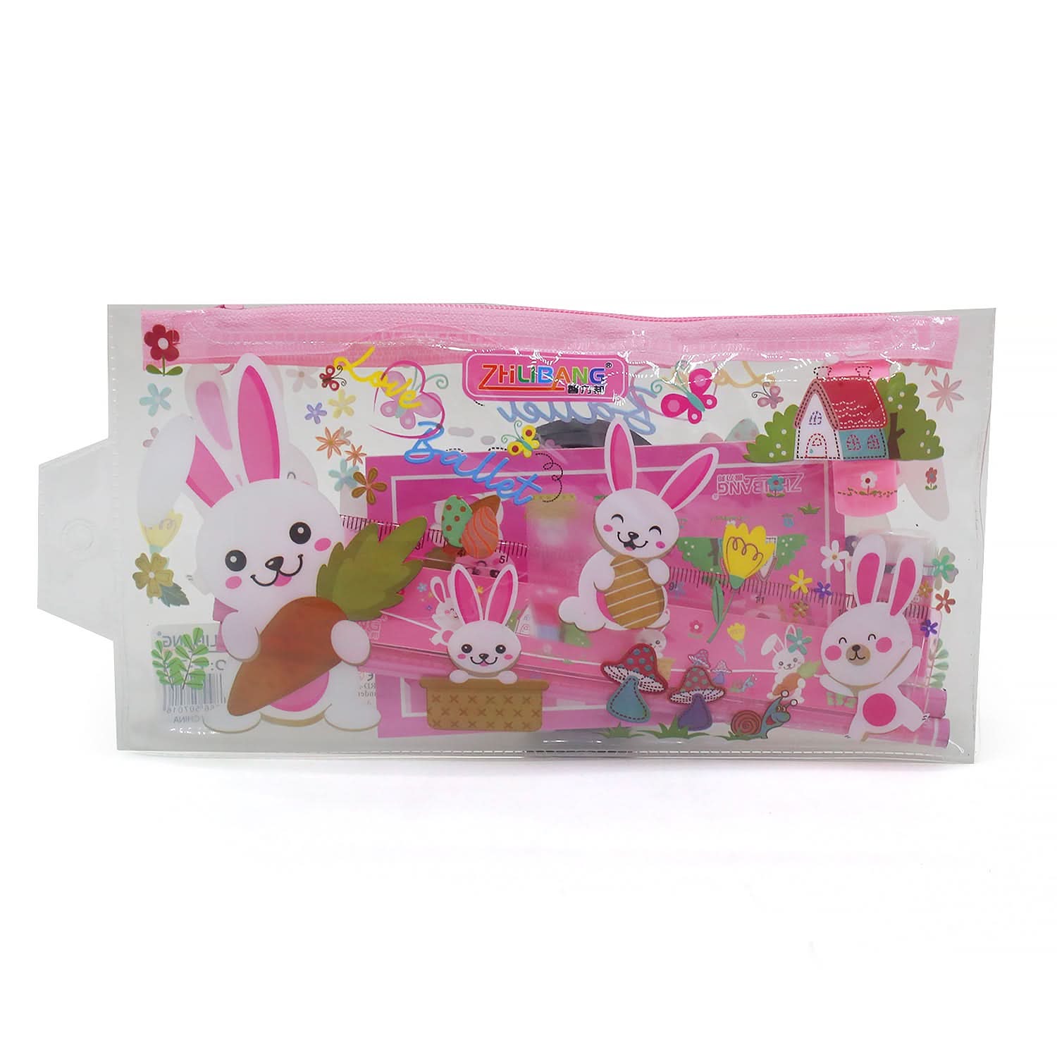 Stationery Set - Pink, Pencil Boxes & Stationery Sets, Chase Value, Chase Value