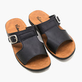 Men's Slipper - Black, Men's Slippers, Chase Value, Chase Value