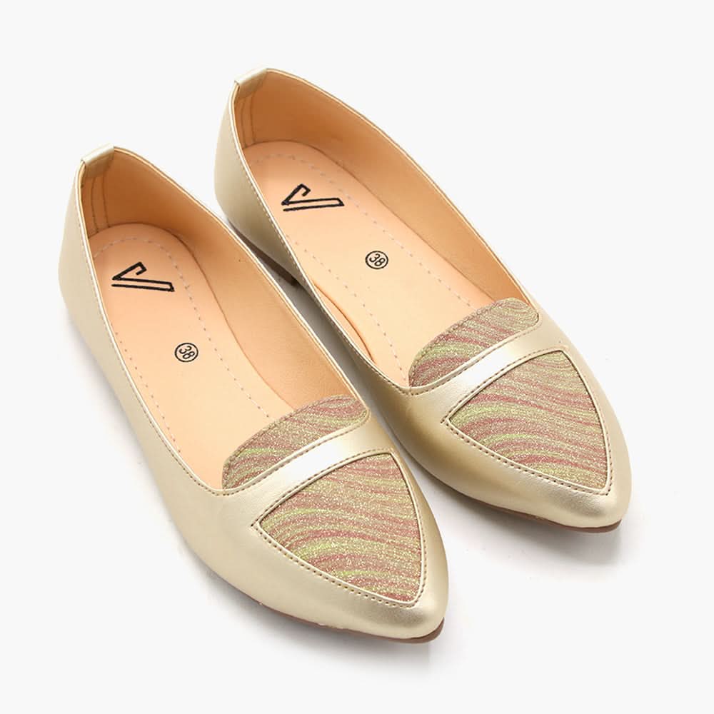 Women's Pump - Golden, Women Pumps, Chase Value, Chase Value