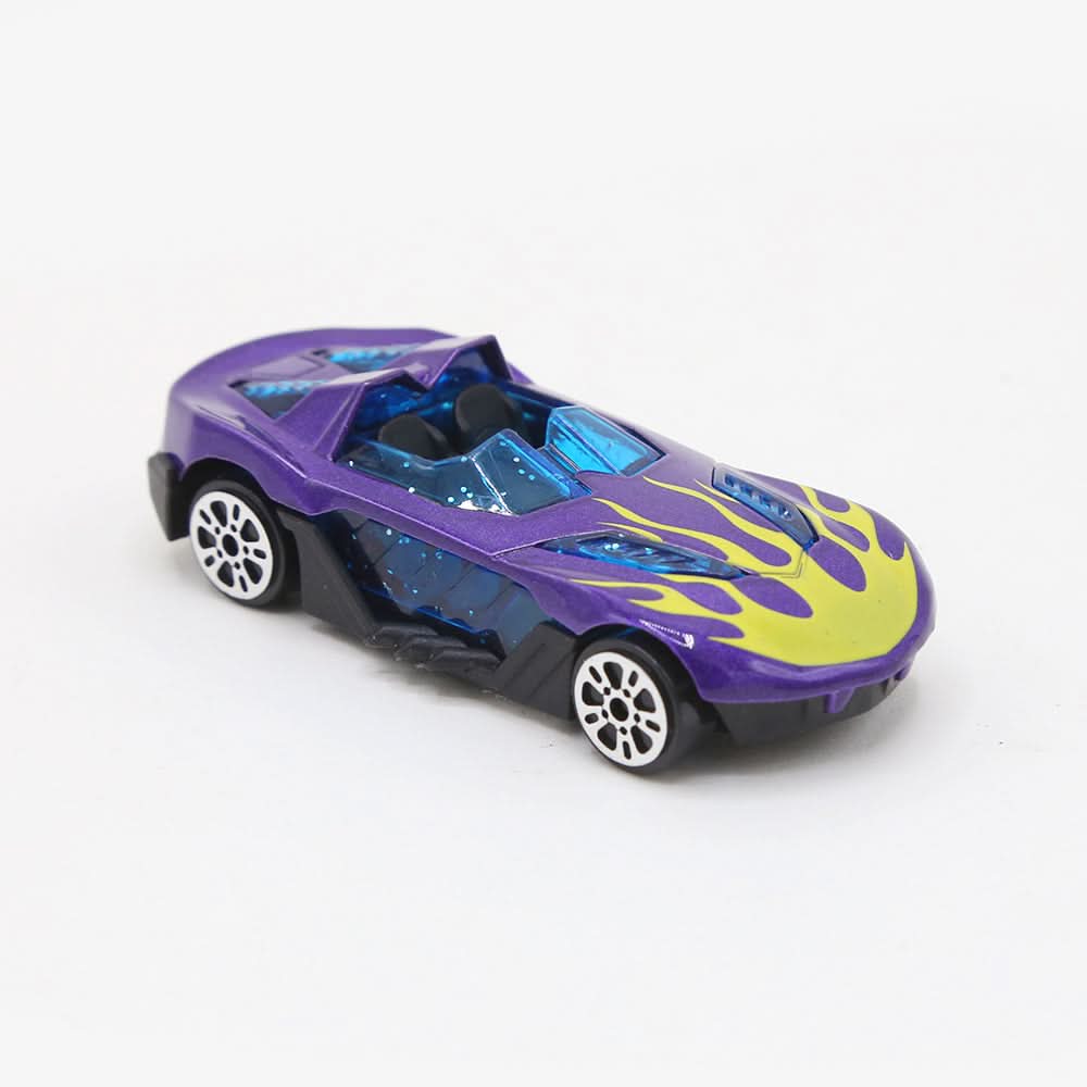 Friction Car Toy - Purple, Non-Remote Control, Chase Value, Chase Value