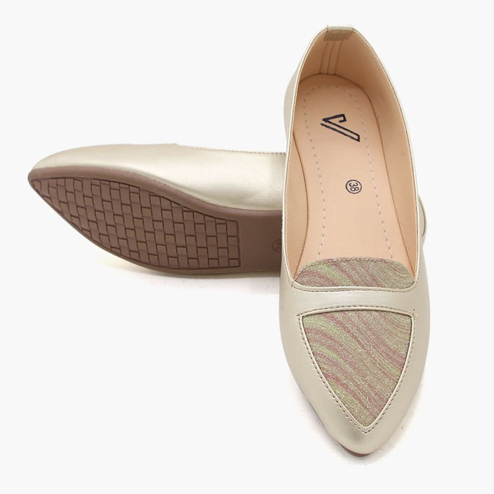 Women's Pump - Golden, Women Pumps, Chase Value, Chase Value