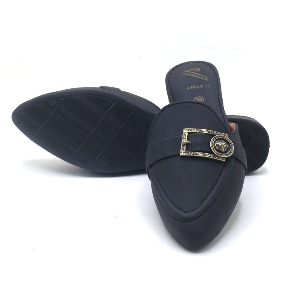 Women's Backless Pump - Black, Women Backless Pumps, Chase Value, Chase Value