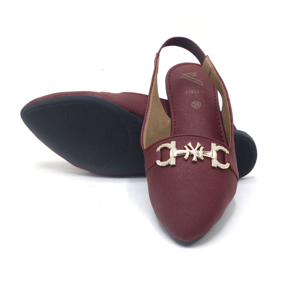 Valuable Women's Sandal - Maroon, Women Sandals, Chase Value, Chase Value