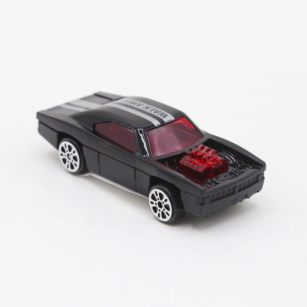 Friction Car Toy - Black, Non-Remote Control, Chase Value, Chase Value