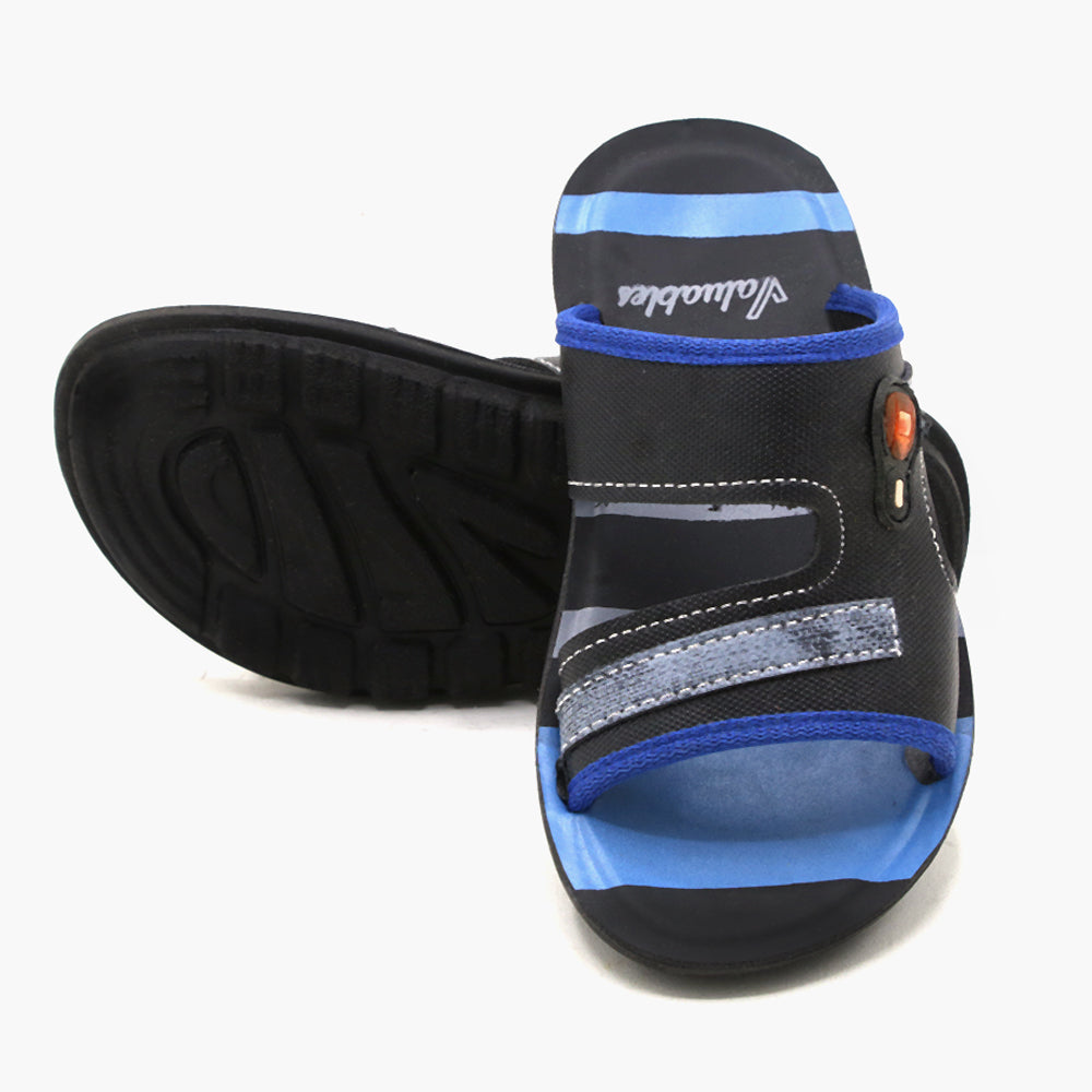 Boys Slipper - Black, Boys Slippers, Chase Value, Chase Value