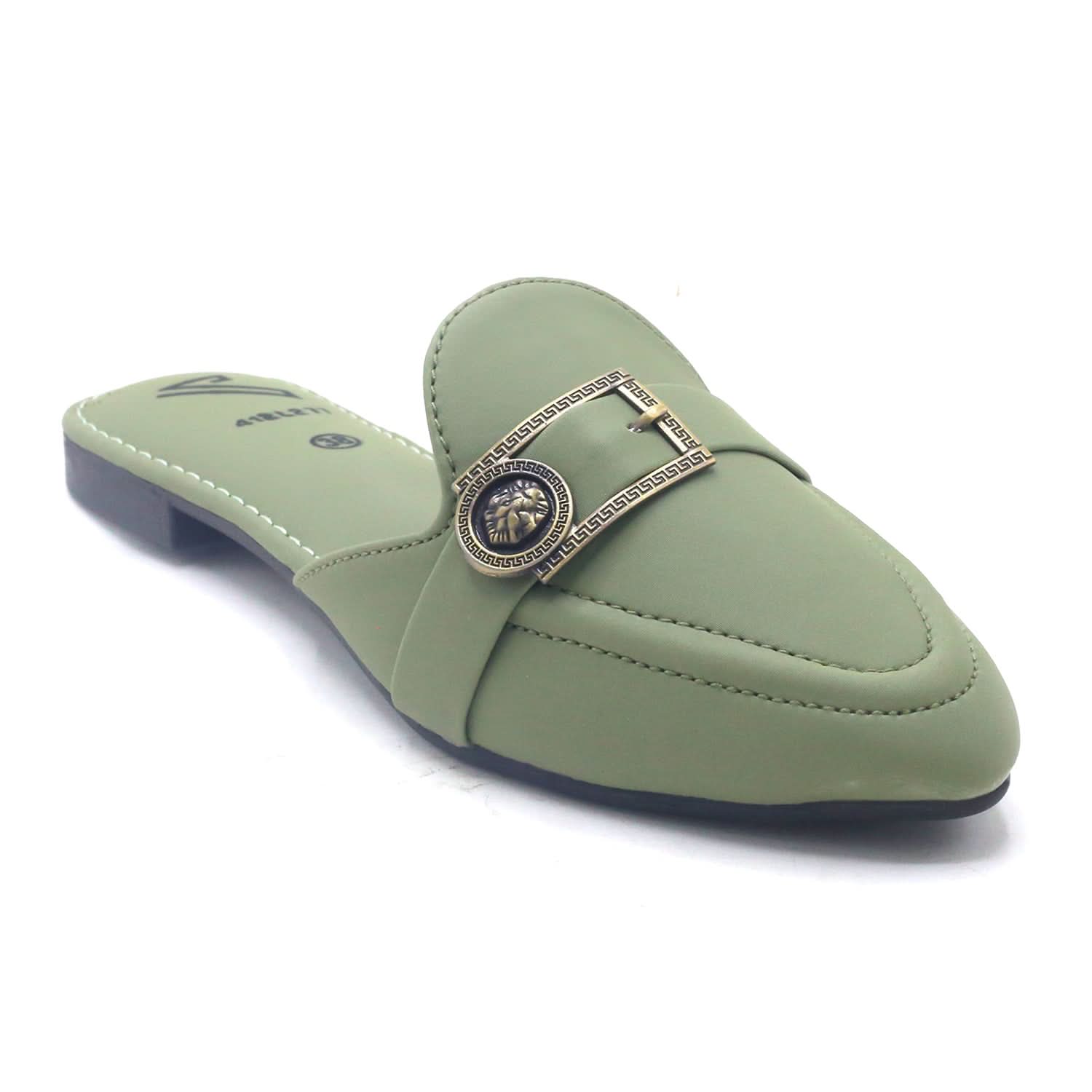 Women's Backless Pump - Light Green, Women Backless Pumps, Chase Value, Chase Value