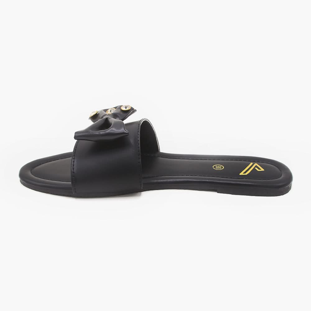 Women's Slipper - Black, Women Slippers, Chase Value, Chase Value