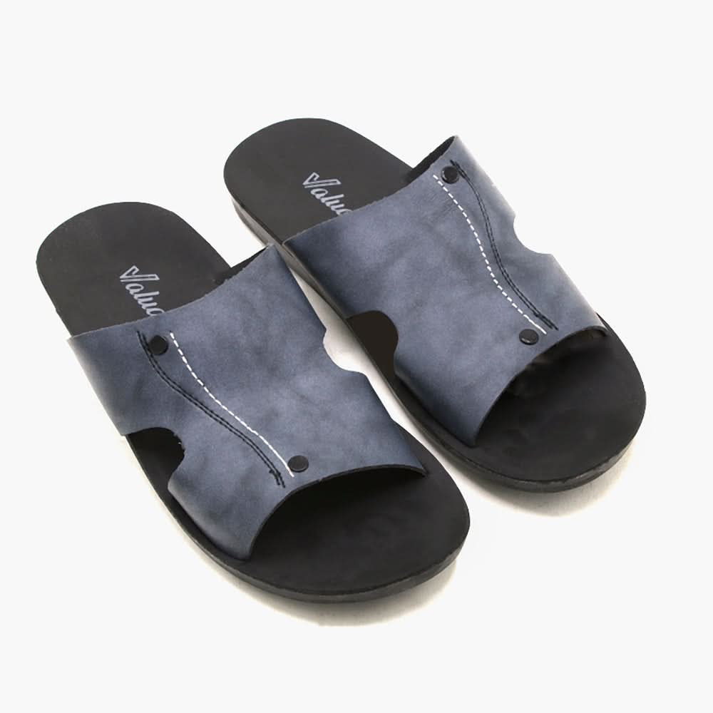 Men's Slipper - Grey, Men's Slippers, Chase Value, Chase Value