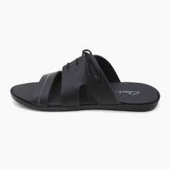 Men's Slipper - Black, Men's Slippers, Chase Value, Chase Value