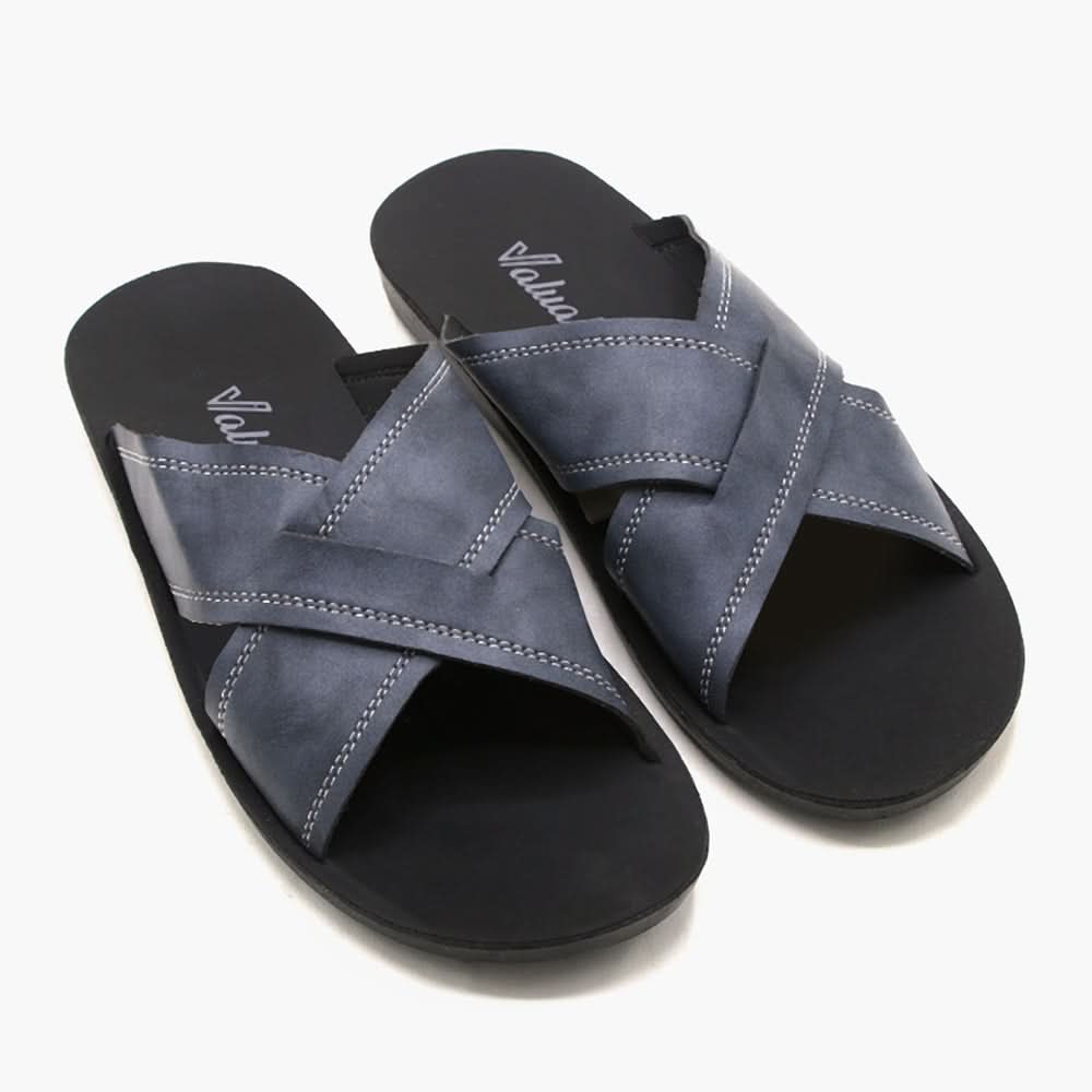 Men's Slipper - Grey, Men's Slippers, Chase Value, Chase Value