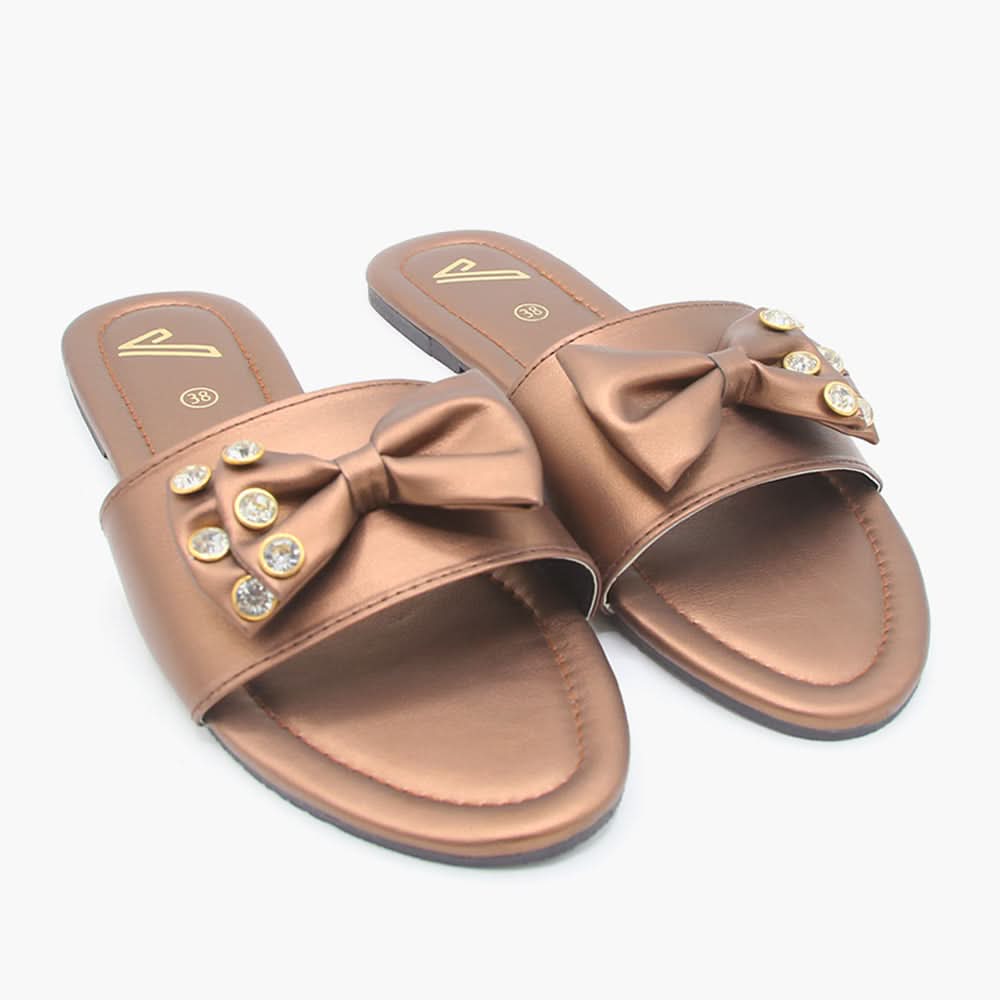 Women's Slipper - Brown, Women Slippers, Chase Value, Chase Value